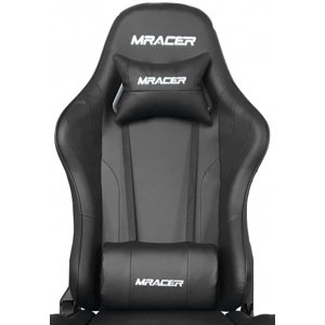 DXRACER Opěrák pro MRACER černý - koženka