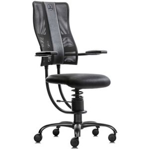 kancelářská židle SpinaliS HACKER černá R904
