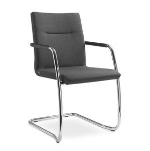 LD SEATING Konferenční židle SEANCE CARE 076-KZ-N4, kostra chrom