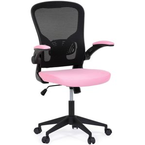 AUTRONIC Kancelářská židle, KA-V317 PINK, růžová
