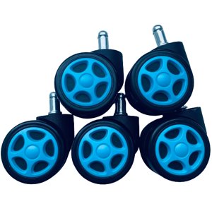 MERCURY Kolečko na MRacer, Paladin, pogumované, průměr 60 mm, čep 11 mm - tyrkysové