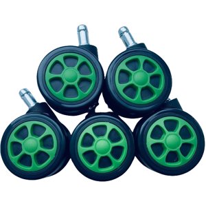MERCURY Kolečko na MRacer, Paladin, pogumované, průměr 60 mm, čep 11 mm - zelené