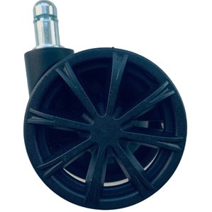 MERCURY Kolečko plastové, 60 mm, průměr čepu 11 mm černé