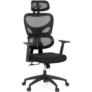 AUTRONIC Kancelářská židle KA-K2080 BK, černá