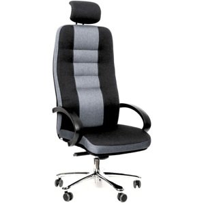 MULTISED Zátěžové křeslo BZJ 450 XXL, NED2/ NED6, černé/ světle šedé