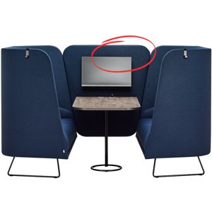 RIM spojovací panel OX 5283 pro ORGANIX PRIVACY BOX