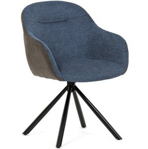 AUTRONIC jídelní židle DCH-Y1143 BLUE2 modrá
