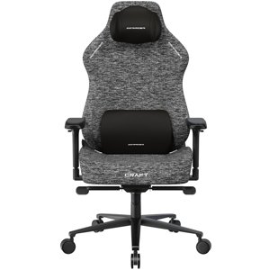 Herní židle DXRacer CRAFT XL šedá, látková