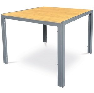 AUTRONIC zahradní stůl AZT-S1209 OAK přírodní, polywood