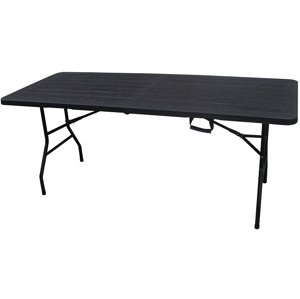 AUTRONIC zahradní stůl AZ-K1003 BK černý, skládací