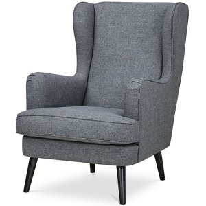 AUTRONIC křeslo ušák AK-A1318 GREY2 šedé