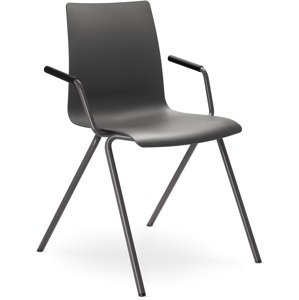 LD SEATING Konferenční židle EVO 010-N5,BR antracitová podnož