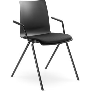 LD SEATING Konferenční židle EVO 011-N1,BR černá podnož