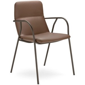 LD SEATING Konferenční křeslo FLEXI LIGHT, CHL-N7, bronzová podnož