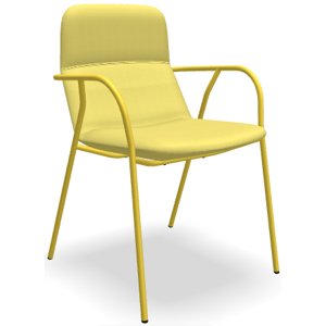 LD SEATING Konferenční křeslo FLEXI LIGHT, CHL-N16, žlutá podnož