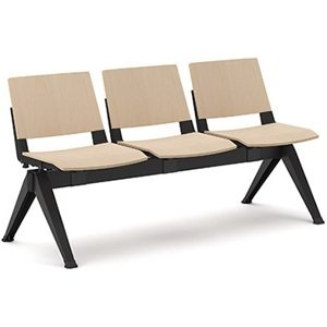 Lavice, multisedák K187D, 3 místná dřevěná